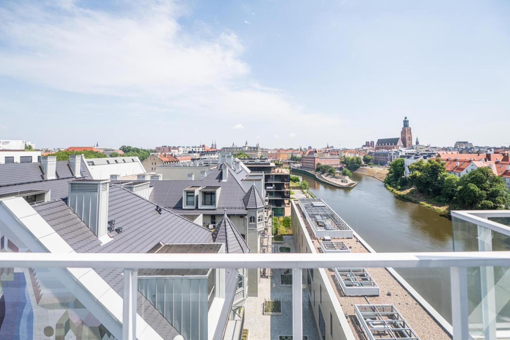 Nice View Apartment, Free Underground Parking, City Square 6 Min Вроцлав Экстерьер фото