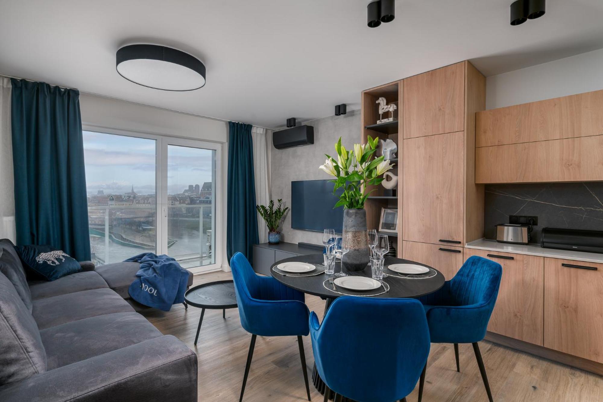 Nice View Apartment, Free Underground Parking, City Square 6 Min Вроцлав Экстерьер фото